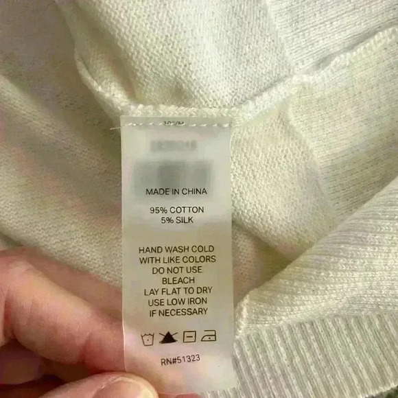 EUC Court & Rowe Cotton & Silk Tipped Sleeveless Sweater Vest Tennis Prep - Picture 5 of 7